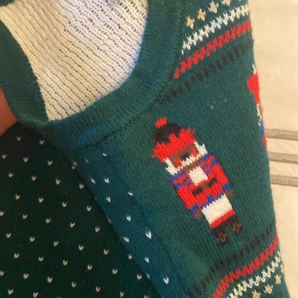 Janie and Jack baby Christmas outfit 0-3 month - Picture 6 of 8